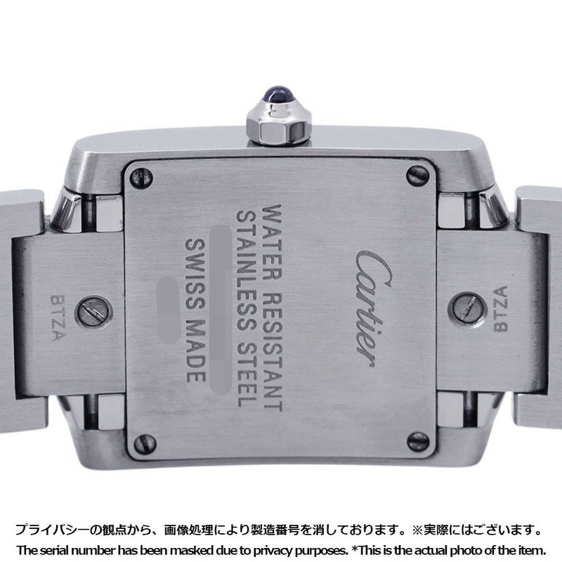 カルティエ タンク フランセーズ SM W51008Q3 Cartier 腕時計 シルバー文字盤 クォーツ