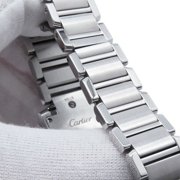 カルティエ タンク フランセーズ SM W51008Q3 Cartier 腕時計 シルバー文字盤 クォーツ