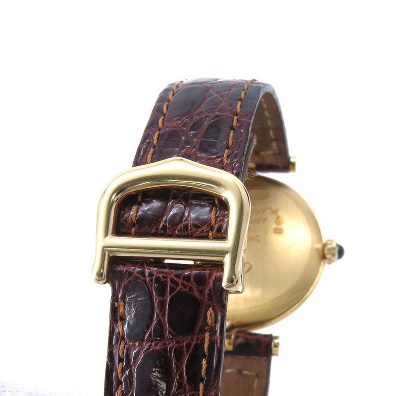 カルティエ マストヴァンドーム LM Cartier 腕時計 アイボリー文字盤 クォーツ