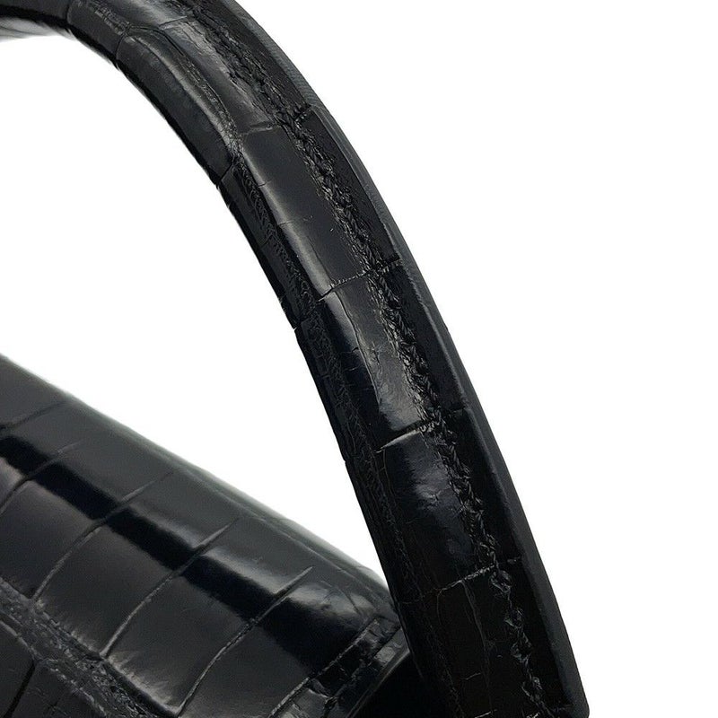 ルイヴィトン ハンドバッグ クロコダイル カプシーヌ BB N92232 2wayショルダー 黒 ブラック