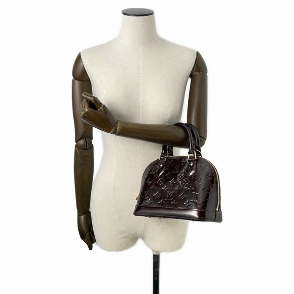 ルイヴィトン ハンドバッグ モノグラム・ヴェルニ アルマBB M91678 LOUIS VUITTON 2wayバッグ