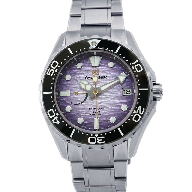 セイコー グランドセイコー エボリューション 9 コレクション 世界60本限定 SEIKO 腕時計 パープル文字盤