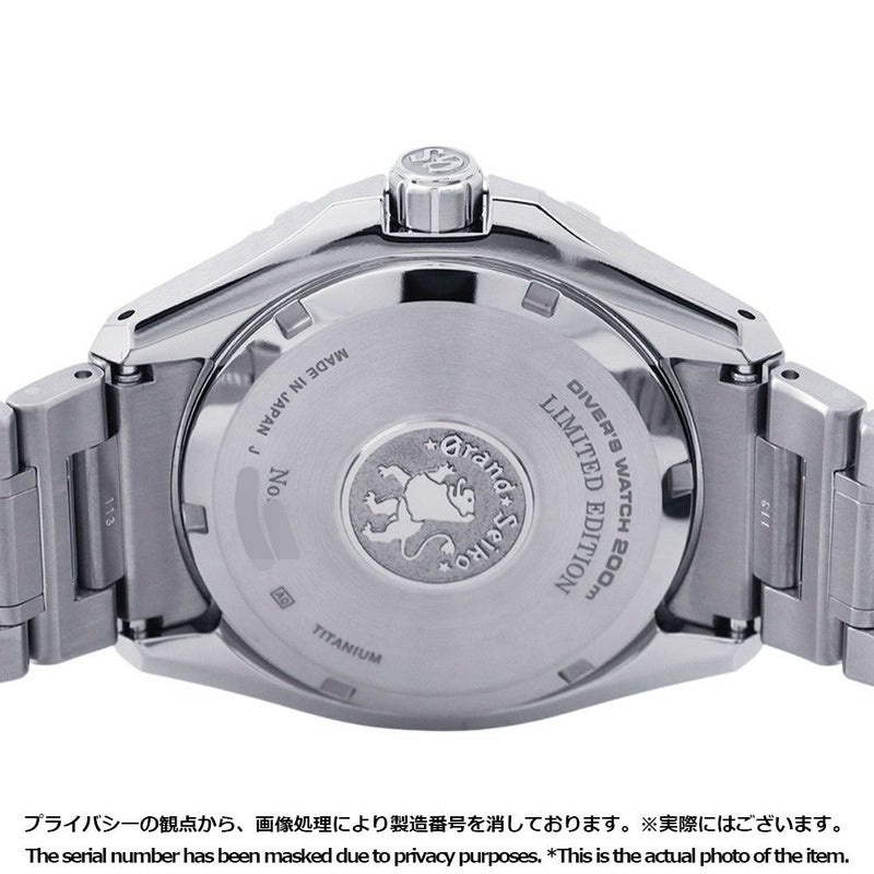 セイコー グランドセイコー エボリューション 9 コレクション 世界60本限定 SEIKO 腕時計 パープル文字盤