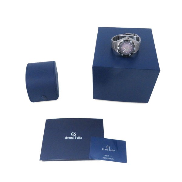 セイコー グランドセイコー エボリューション 9 コレクション 世界60本限定 SEIKO 腕時計 パープル文字盤