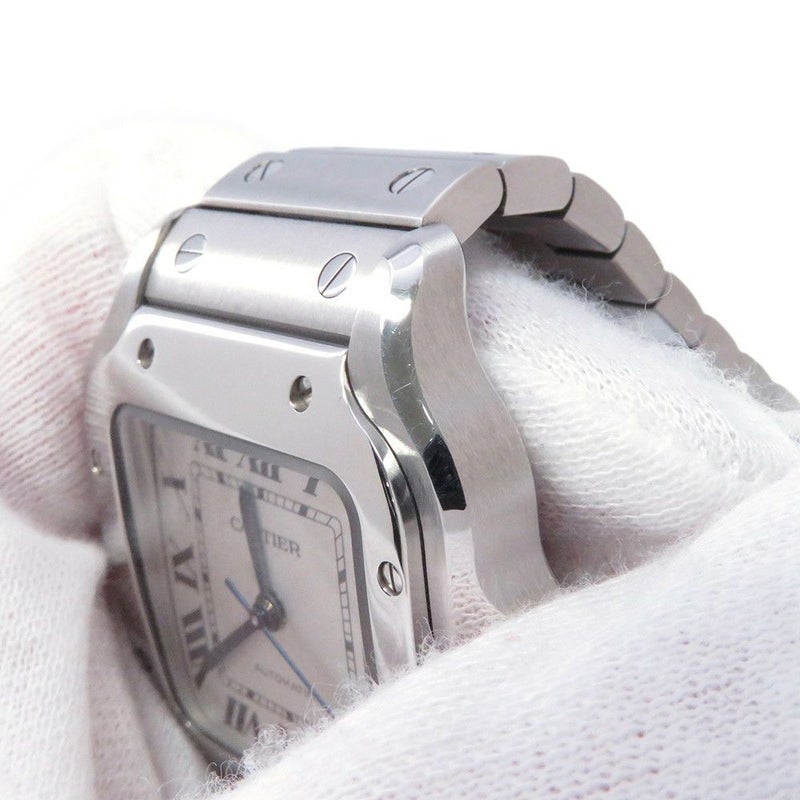カルティエ サントス ドゥ カルティエ MM WSSA0029 Cartier 腕時計 シルバー文字盤