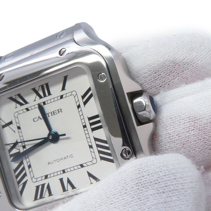 カルティエ サントス ドゥ カルティエ MM WSSA0029 Cartier 腕時計 シルバー文字盤