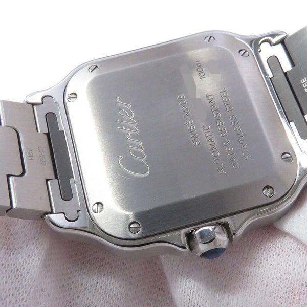 カルティエ サントス ドゥ カルティエ MM WSSA0029 Cartier 腕時計 シルバー文字盤