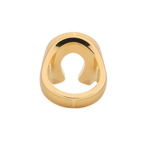 エルメス リング ジョケットGM クレ/ゴールド金具 エプソン サイズ57 HERMES 指輪