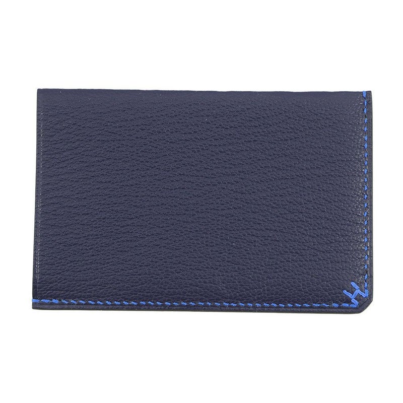 エルメス カードケース Hセリエ ヴェルソ ブルーインディゴ/ブルーゼリージュ エバーグレイン B刻印