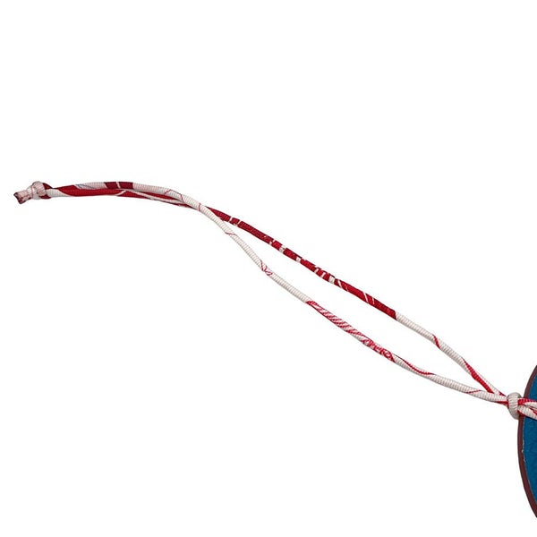 エルメス バッグチャーム プティアッシュ ソフトクリーム キャラメル/ブルーウートルメール エプソン/トゴ HERMES