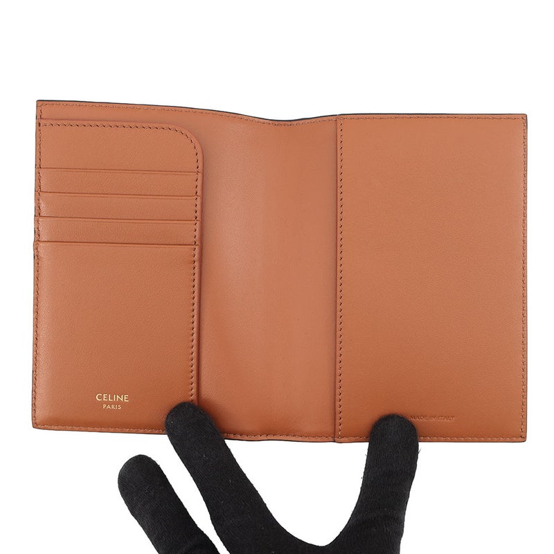 セリーヌ パスポートケース トリオンフ パスポートカバー 4M3432AK1.04BT CELINE 手帳カバー 黒