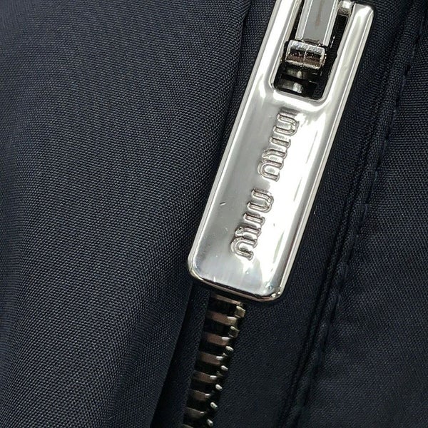 ミュウミュウ ブルゾン テクニカルシルク ジップアップブルゾン レディースサイズ40 ML1220 Miu Miu アウター