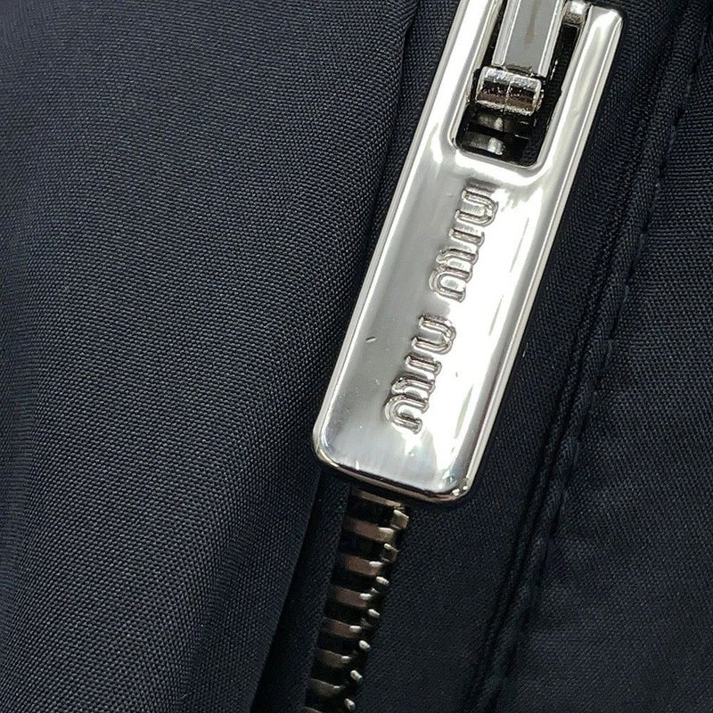 ミュウミュウ ブルゾン テクニカルシルク ジップアップブルゾン レディースサイズ40 ML1220 Miu Miu アウター