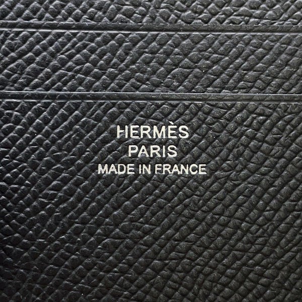 エルメス カードケース MC2 ユークリッド ブラック エプソン W刻印 名刺入れ 黒