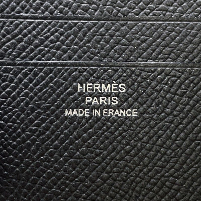 エルメス カードケース MC2 ユークリッド ブラック エプソン W刻印 名刺入れ 黒