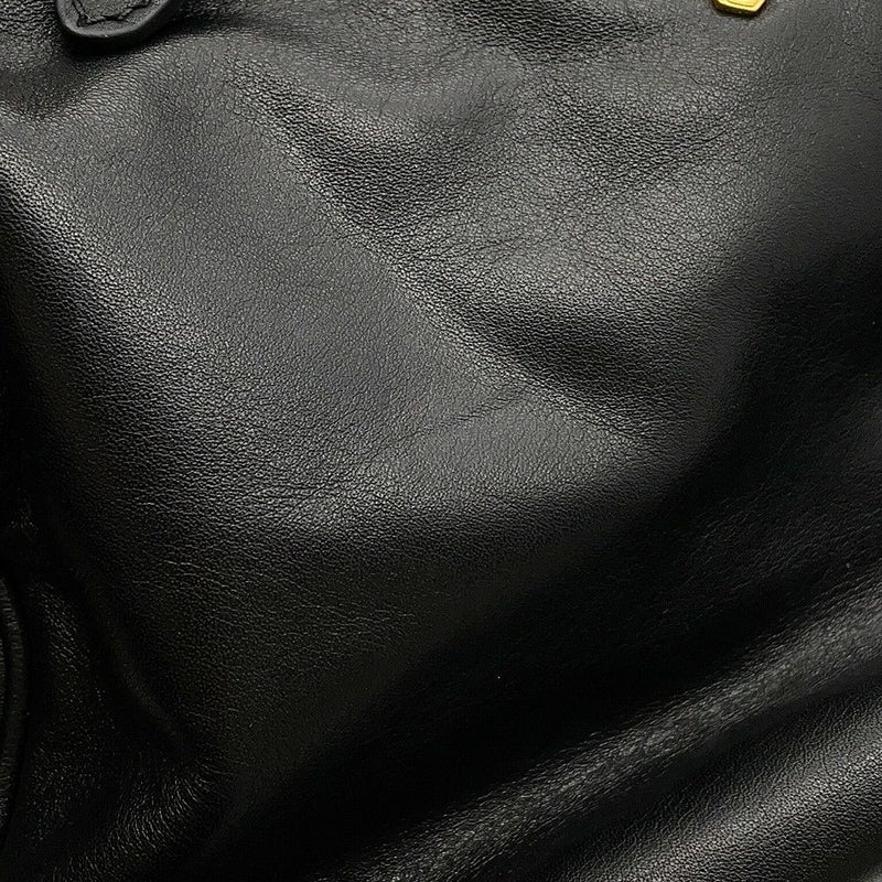 プラダ ハンドバッグ リボン レザー BN2245 PRADA 2ｗayショルダーバッグ 黒