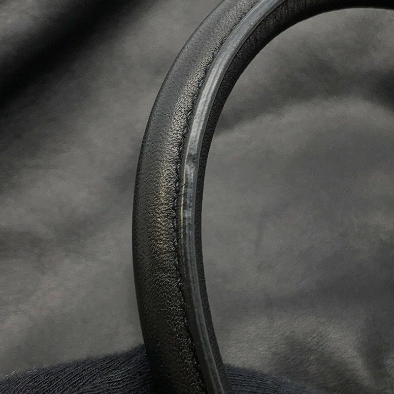 プラダ ハンドバッグ リボン レザー BN2245 PRADA 2ｗayショルダーバッグ 黒