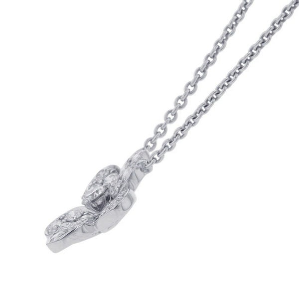 グラフ ネックレス ワイルドフラワー パヴェダイヤモンド ペンダント ダイヤ 計0.42ct K18WGホワイトゴールド RGP773