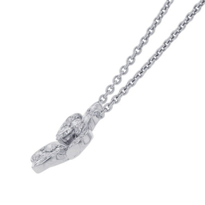 グラフ ネックレス ワイルドフラワー パヴェダイヤモンド ペンダント ダイヤ 計0.42ct K18WGホワイトゴールド RGP773