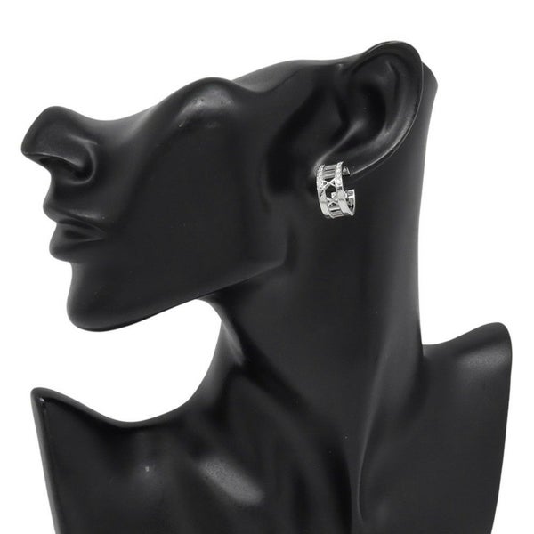 ティファニー ピアス アトラス オープン ピアス ダイヤモンド K18WGホワイトゴールド Tiffany&Co.