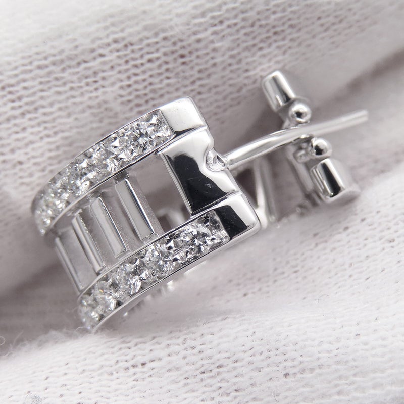 ティファニー ピアス アトラス オープン ピアス ダイヤモンド K18WGホワイトゴールド Tiffany&Co.
