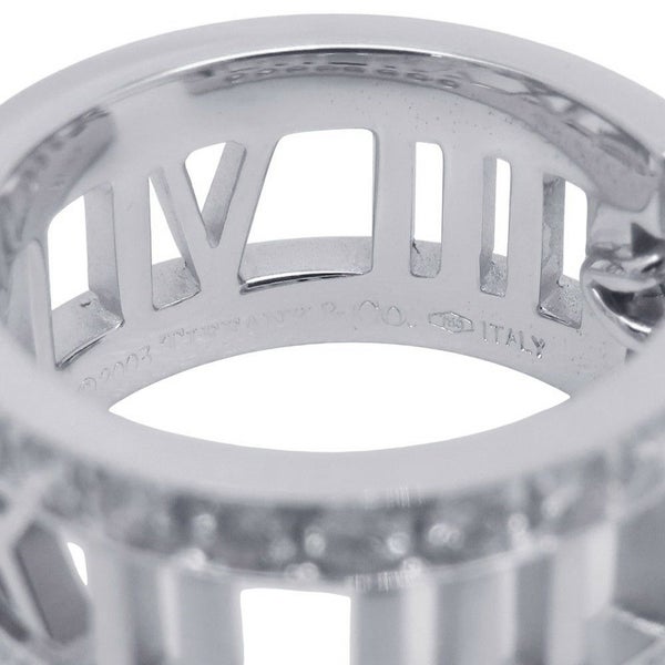 ティファニー ピアス アトラス オープン ピアス ダイヤモンド K18WGホワイトゴールド Tiffany&Co.