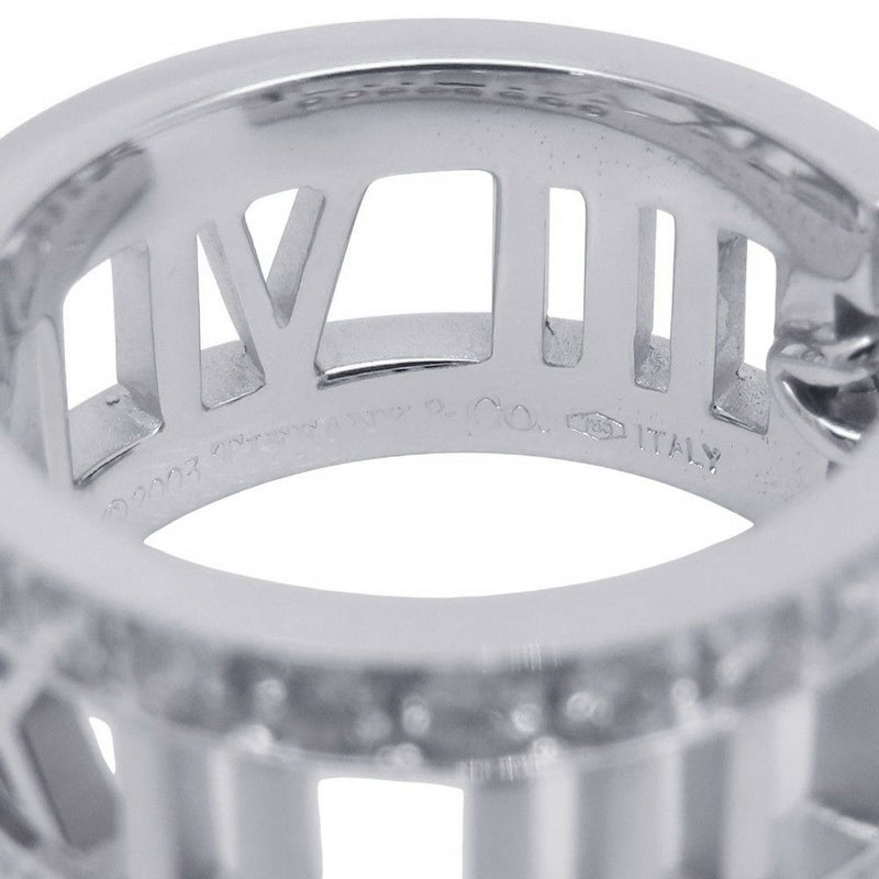 ティファニー ピアス アトラス オープン ピアス ダイヤモンド K18WGホワイトゴールド Tiffany&Co.