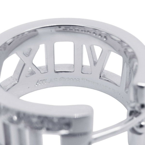 ティファニー ピアス アトラス オープン ピアス ダイヤモンド K18WGホワイトゴールド Tiffany&Co.