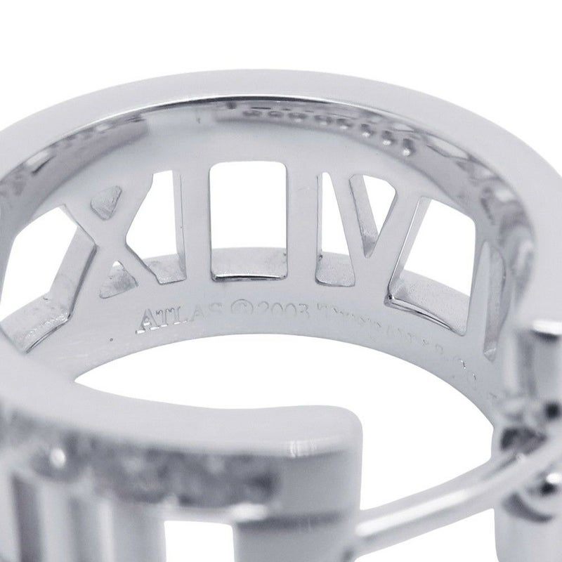 ティファニー ピアス アトラス オープン ピアス ダイヤモンド K18WGホワイトゴールド Tiffany&Co.