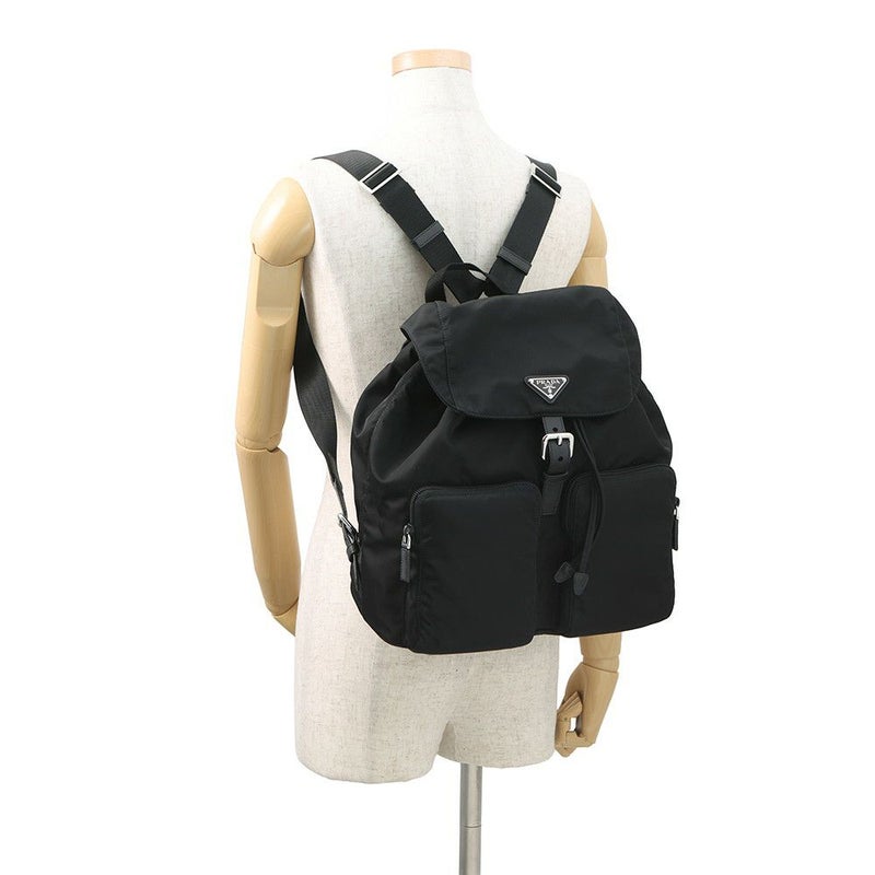 プラダ リュック ナイロン バックパック 1BZ005 PRADA バッグ リュックサック 黒 アウトレット品