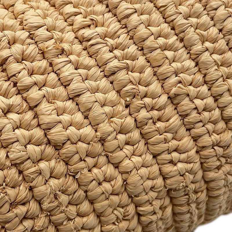 ロエベ ハンドバッグ エレファント バスケットバッグ スモール ラフィア レザー A546T37X01 LOEWE かごバッグ ゾウ