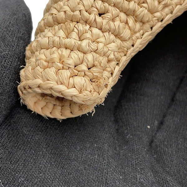 ロエベ ハンドバッグ エレファント バスケットバッグ スモール ラフィア レザー A546T37X01 LOEWE かごバッグ ゾウ