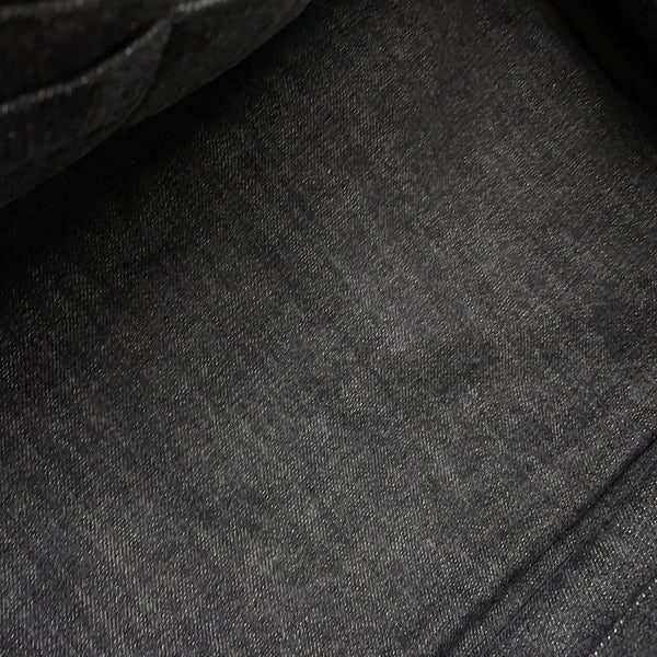 プラダ トートバッグ カナパ CANAPA デニム B2642B PRADA 2wayショルダーバッグ 黒