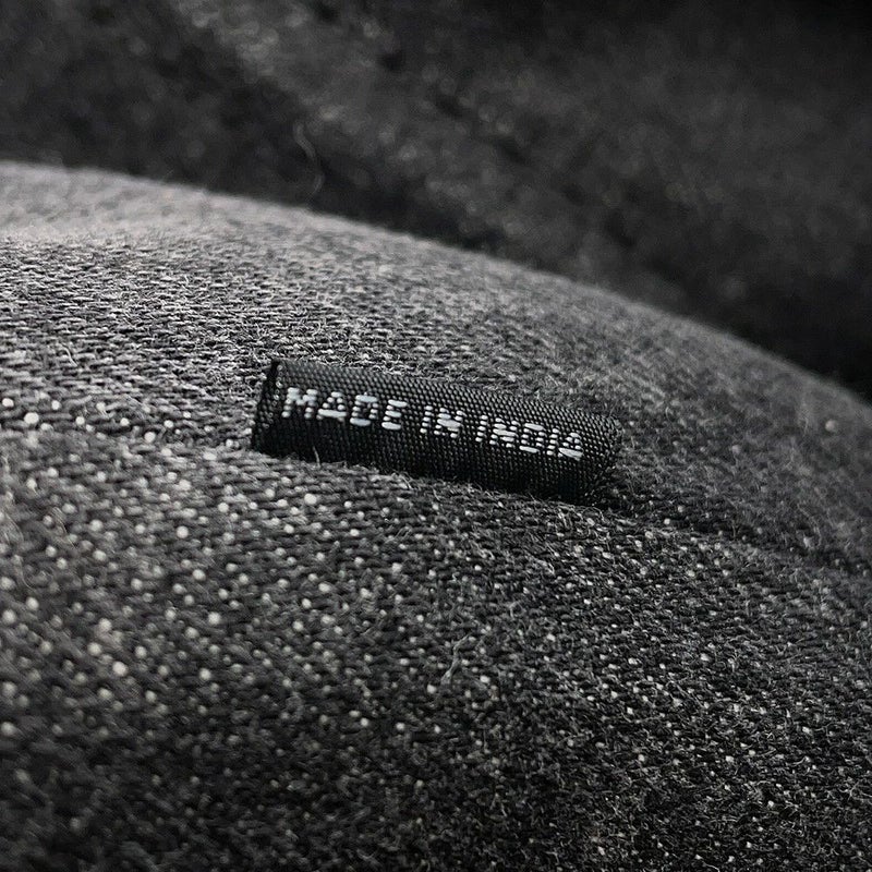 プラダ トートバッグ カナパ CANAPA デニム B2642B PRADA 2wayショルダーバッグ 黒