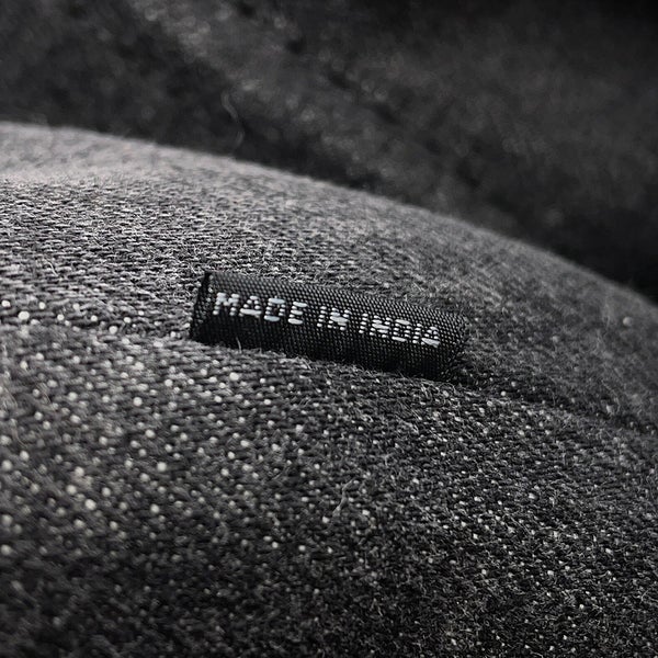 プラダ トートバッグ カナパ CANAPA デニム B2642B PRADA 2wayショルダーバッグ 黒