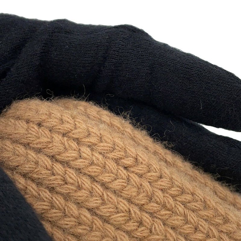 ミュウミュウ マフラー ロゴ ウールニットスカーフ ヴァージンウール カシミヤ 5FS048 Miu Miu