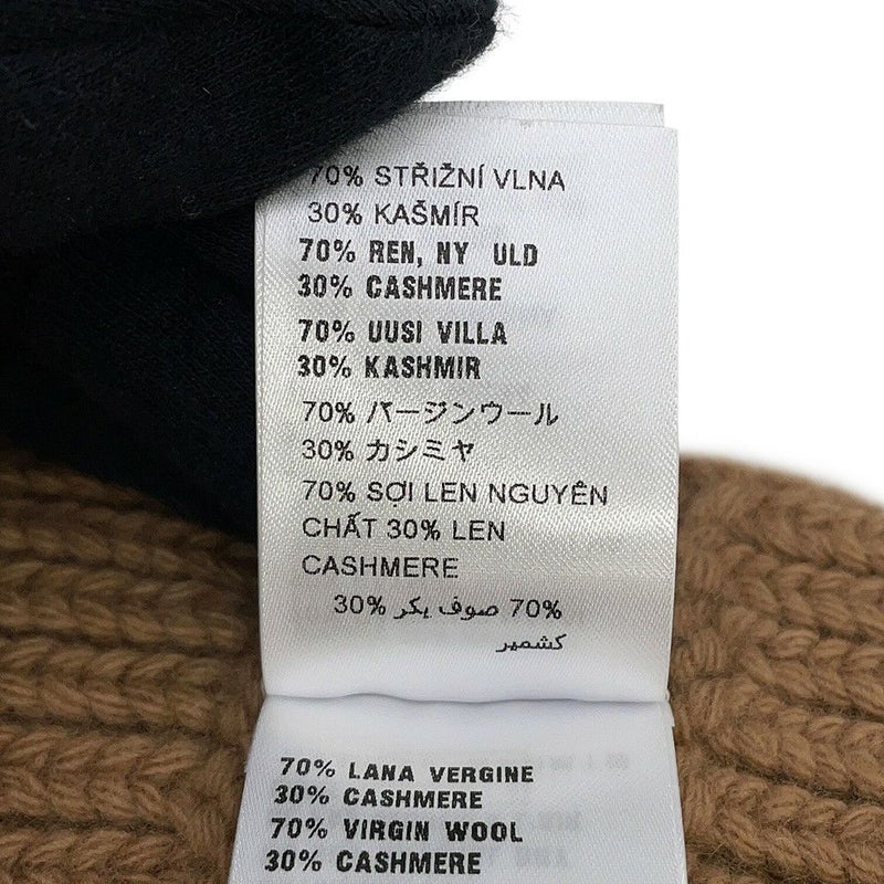 ミュウミュウ マフラー ロゴ ウールニットスカーフ ヴァージンウール カシミヤ 5FS048 Miu Miu