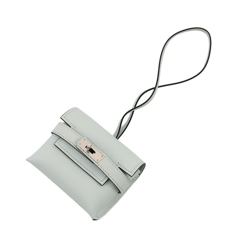 エルメス バッグチャーム ケリー フェスティバル グリパンタン/シルバー金具 スイフト K刻印