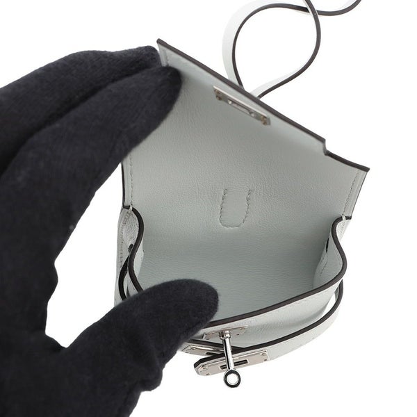 エルメス バッグチャーム ケリー フェスティバル グリパンタン/シルバー金具 スイフト K刻印