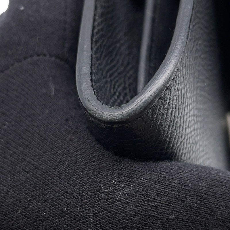 エルメス ケリーウォレット ロング トゥーゴー ブラック/シルバー金具 エプソン K刻印 HERMES 黒