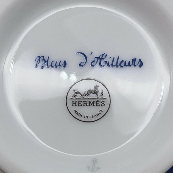 エルメス クリーマー ブルー ダイユール 200ml 陶器 HERMES 食器