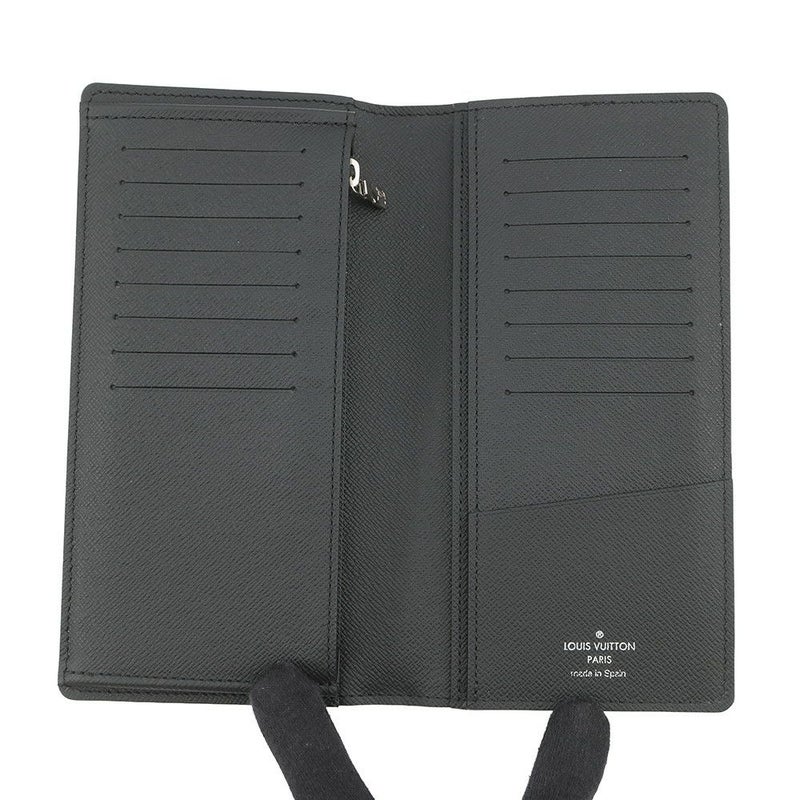 ルイヴィトン 長財布 ダミエ・グラフィット ポルトフォイユ・ブラザ N62665 LOUIS VUITTON ヴィトン 財布 メンズ 黒
