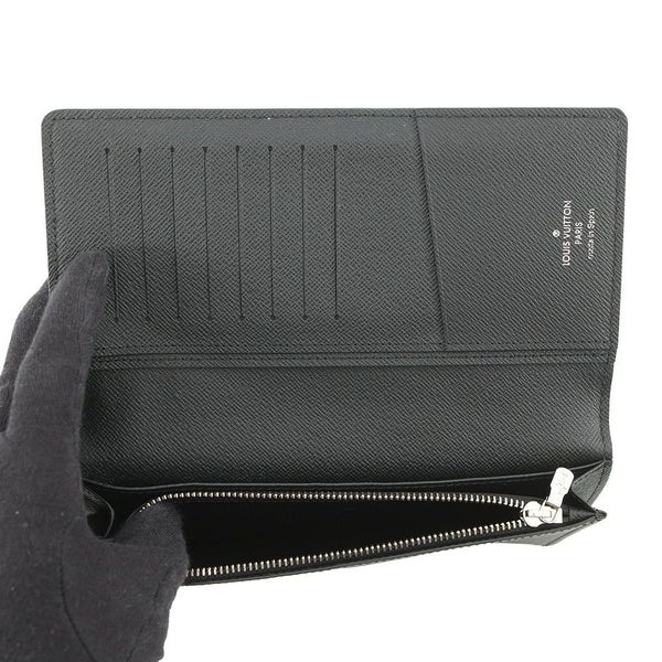 ルイヴィトン 長財布 ダミエ・グラフィット ポルトフォイユ・ブラザ N62665 LOUIS VUITTON ヴィトン 財布 メンズ 黒