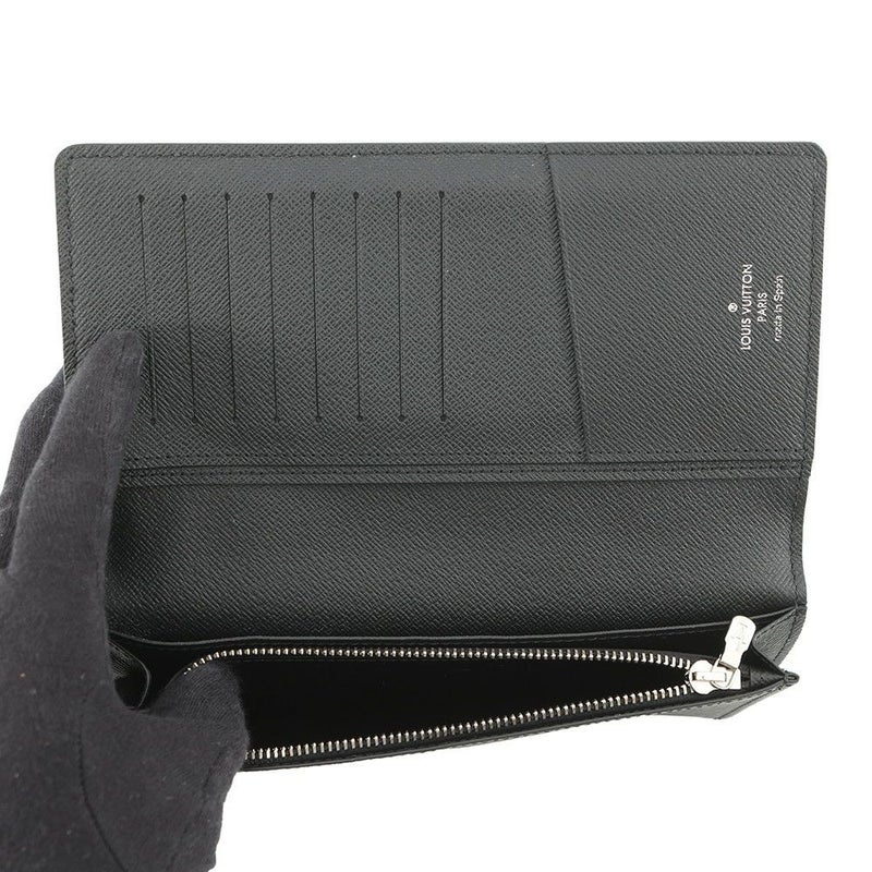 ルイヴィトン 長財布 ダミエ・グラフィット ポルトフォイユ・ブラザ N62665 LOUIS VUITTON ヴィトン 財布 メンズ 黒