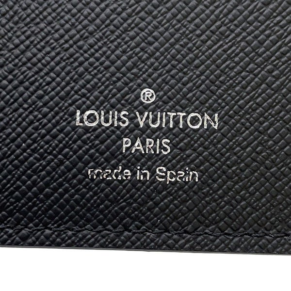 ルイヴィトン 長財布 ダミエ・グラフィット ポルトフォイユ・ブラザ N62665 LOUIS VUITTON ヴィトン 財布 メンズ 黒