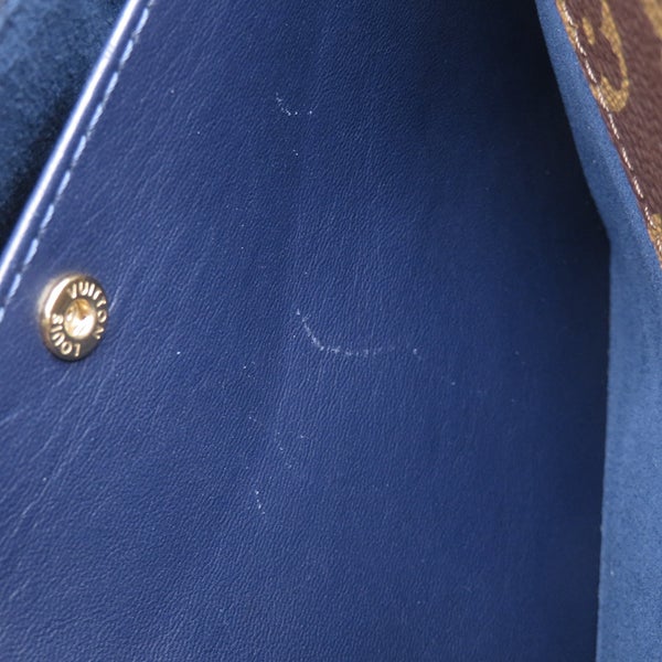 ルイヴィトン ハンドバッグ カーフレザー/モノグラム ドゥブルV M55022 LOUIS VUITTON ヴィトン バッグ 2way ショルダー