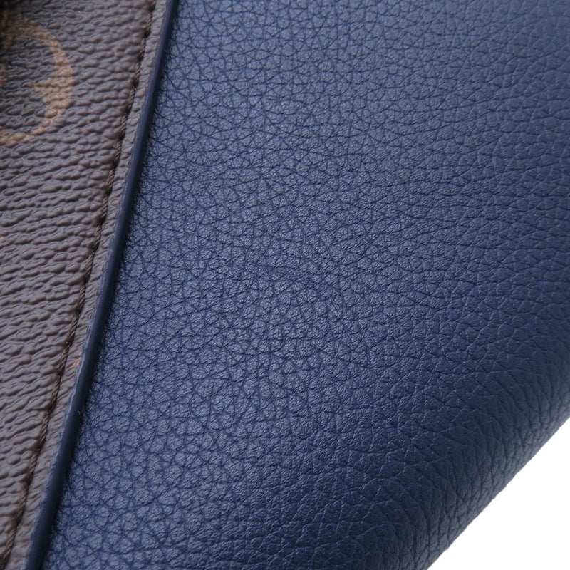 ルイヴィトン ハンドバッグ カーフレザー/モノグラム ドゥブルV M55022 LOUIS VUITTON ヴィトン バッグ 2way ショルダー