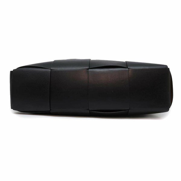 ボッテガヴェネタ トートバッグ マキシイントレチャート アルコ ラージ カーフレザー 608608 BOTTEGA VENETA 黒