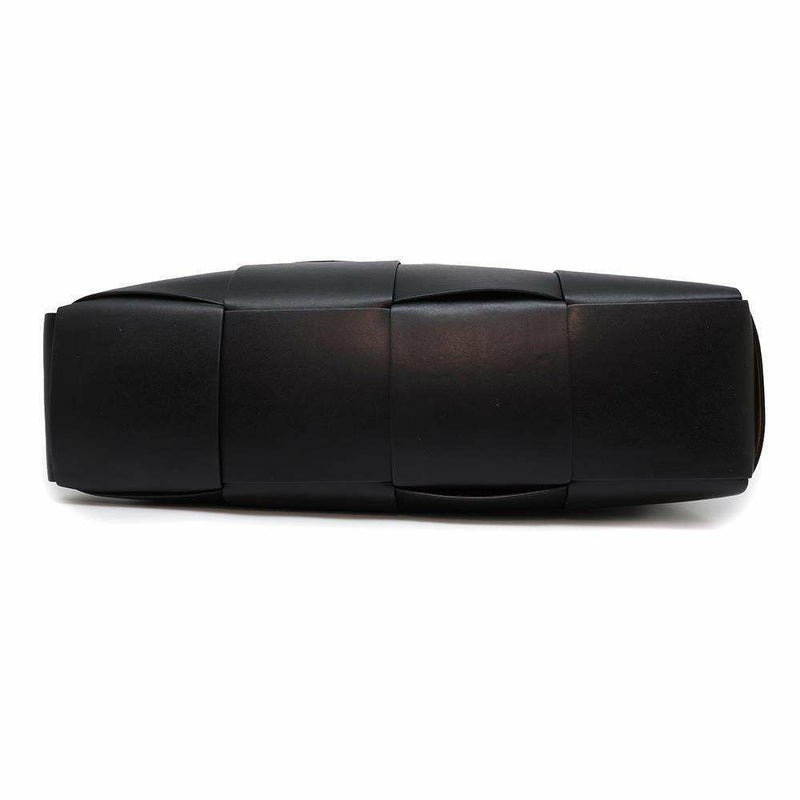 ボッテガヴェネタ トートバッグ マキシイントレチャート アルコ ラージ カーフレザー 608608 BOTTEGA VENETA 黒