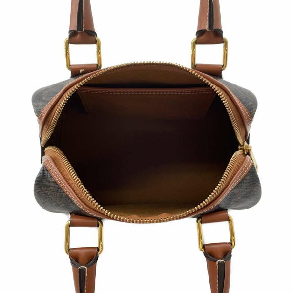 セリーヌ ハンドバッグ トリオンフ スモール ボストンバッグ 197582 CELINE 2wayショルダーバッグ ブラウン